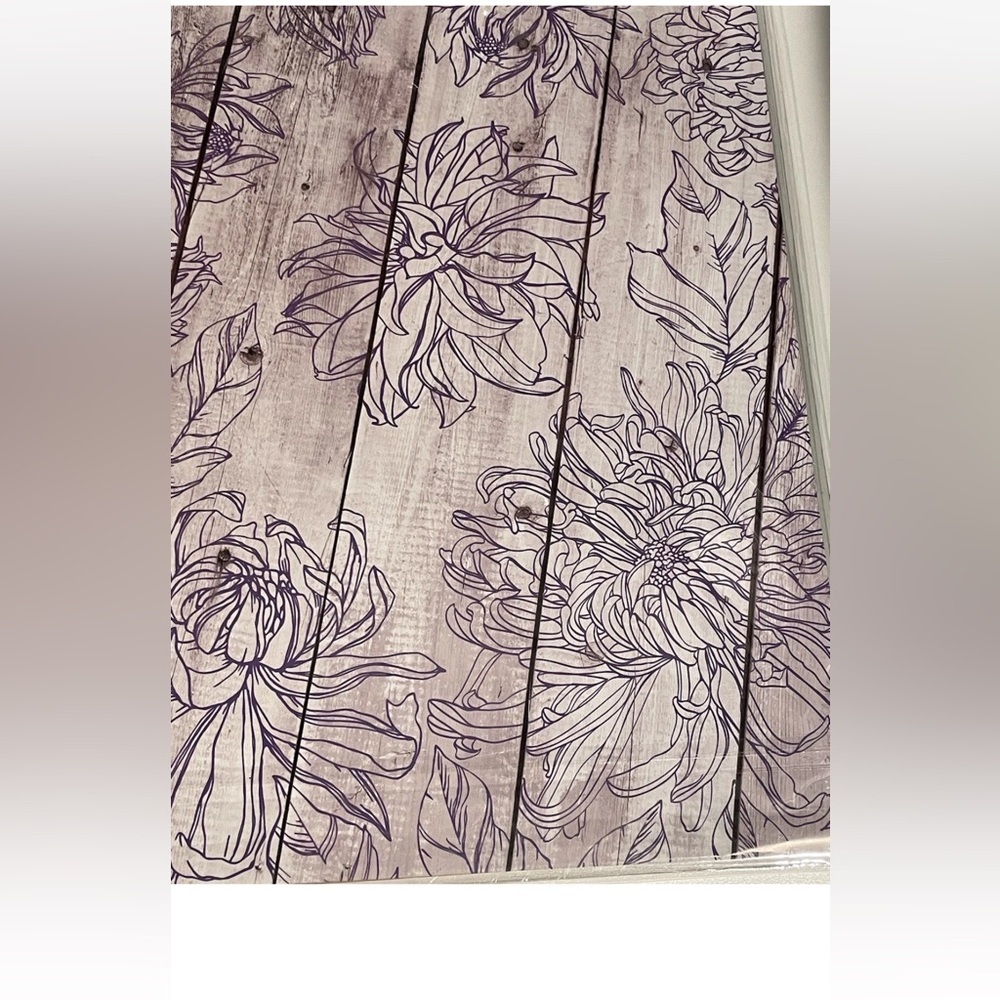 Iron Orchid Designs Chrysanthemums Decor Stamps New with Tags RETIRED - Picture 6 of 6